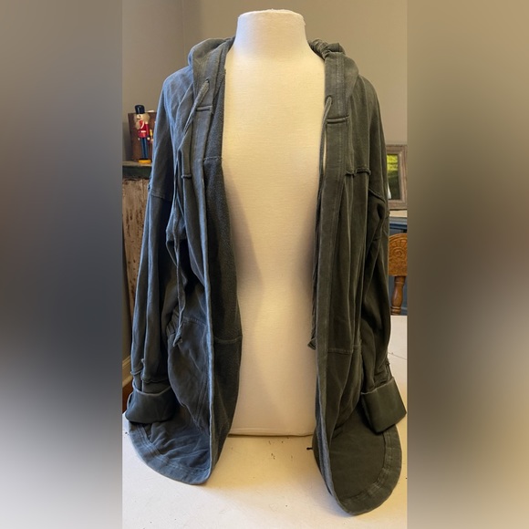 easel Jackets & Coats Easel Mineral Hooded Jacket Gray Poshmark